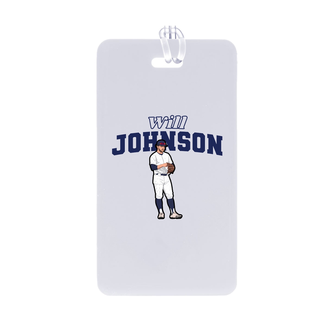 Bag Tag — Name Arch in Classic