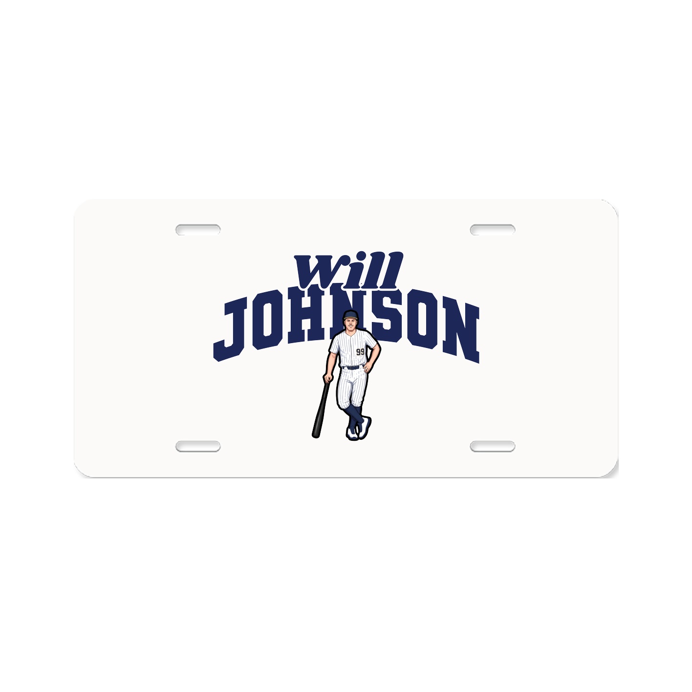 License Plate — Signature Arch in Classic