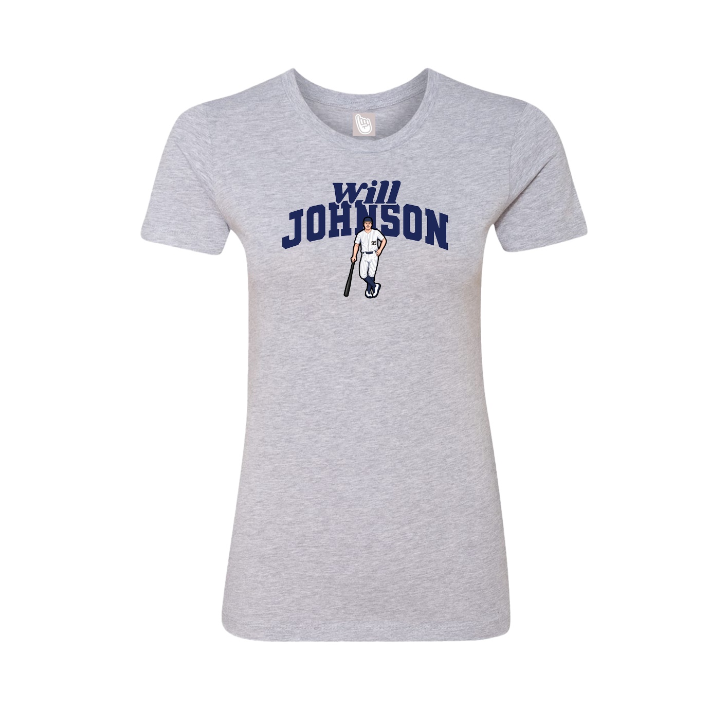 Womens Tee — Signature Arch in Grey