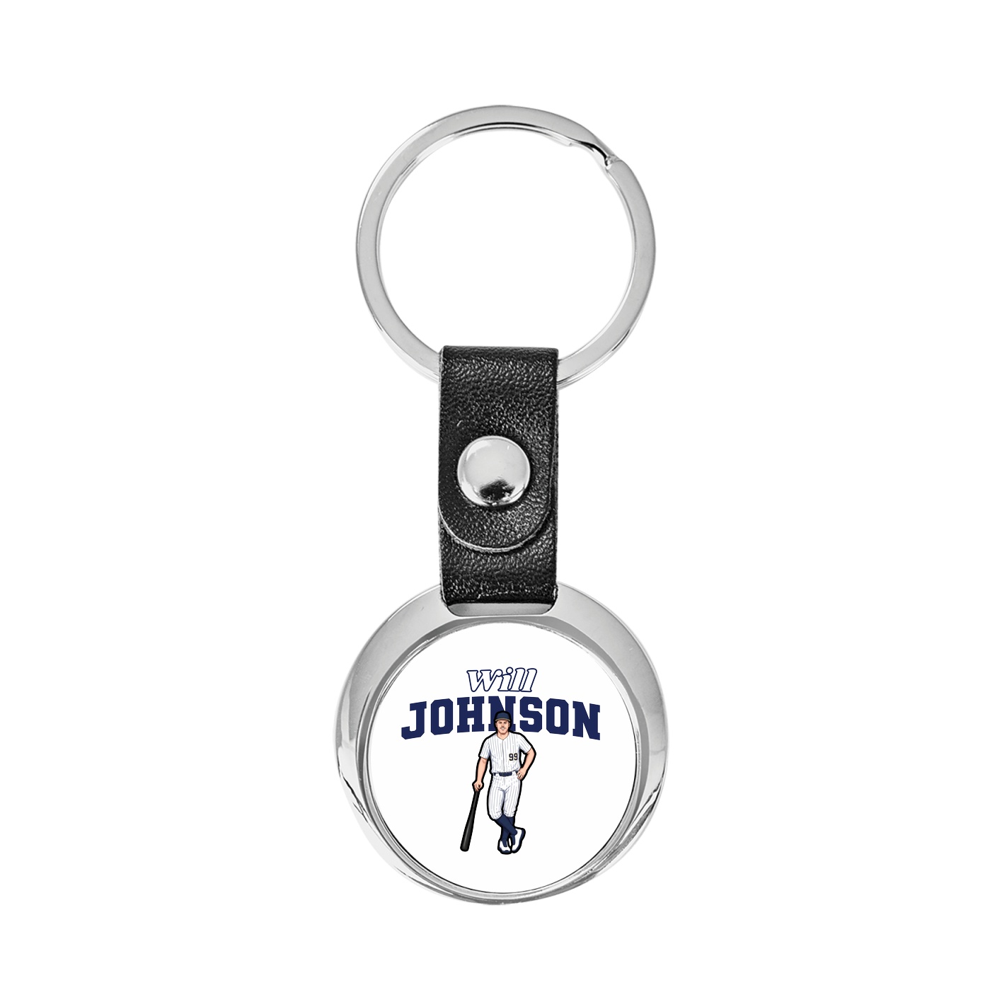 Key Chain — Name Arch in Classic