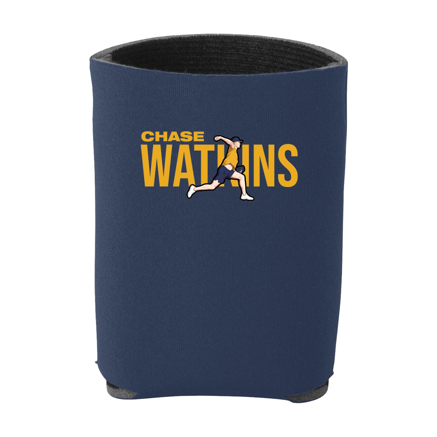 Can Holder — Player Name in Navy