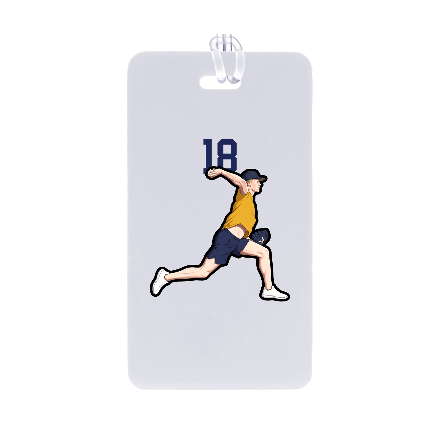 Bag Tag — Number Top in Classic