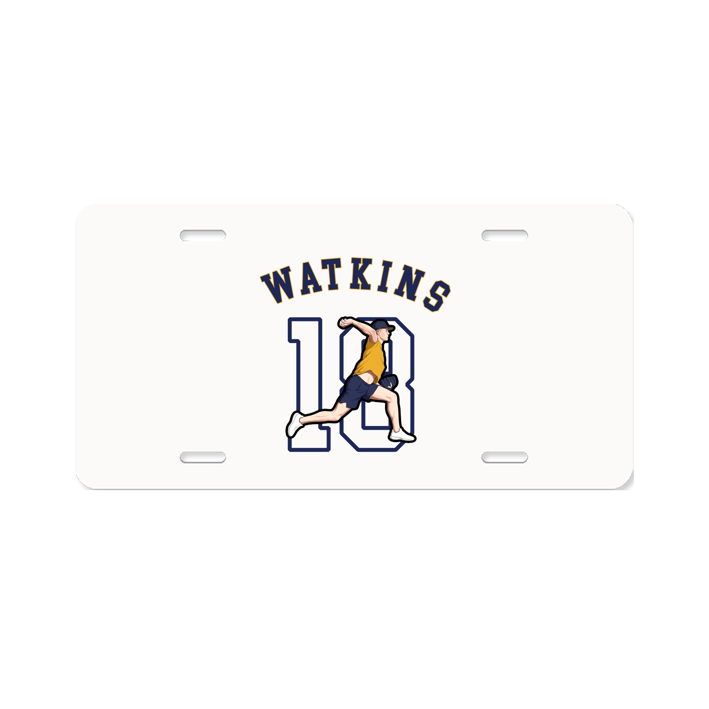 License Plate — Shirsey Arch in Classic