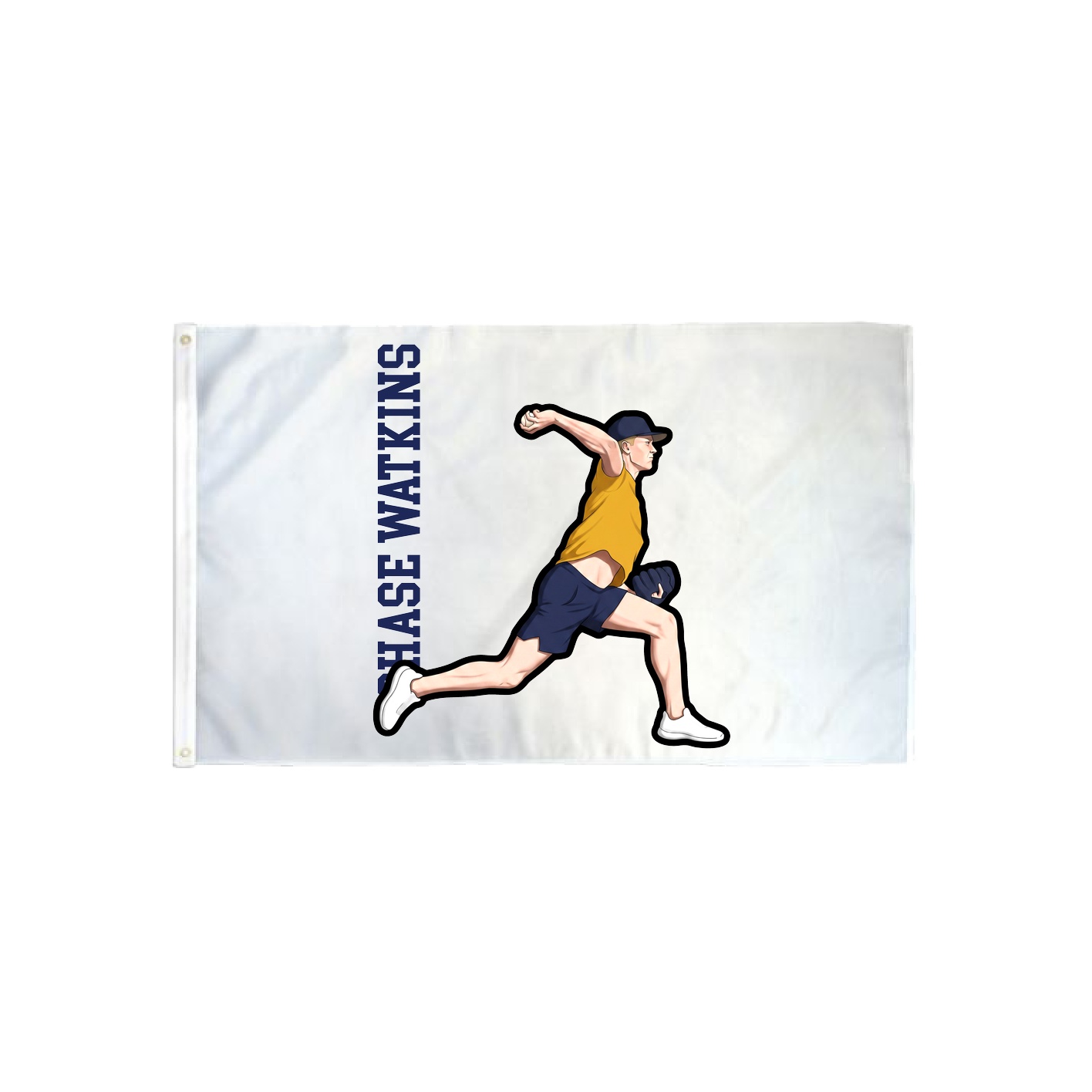 3x5 Flag — Name Vertical in Classic