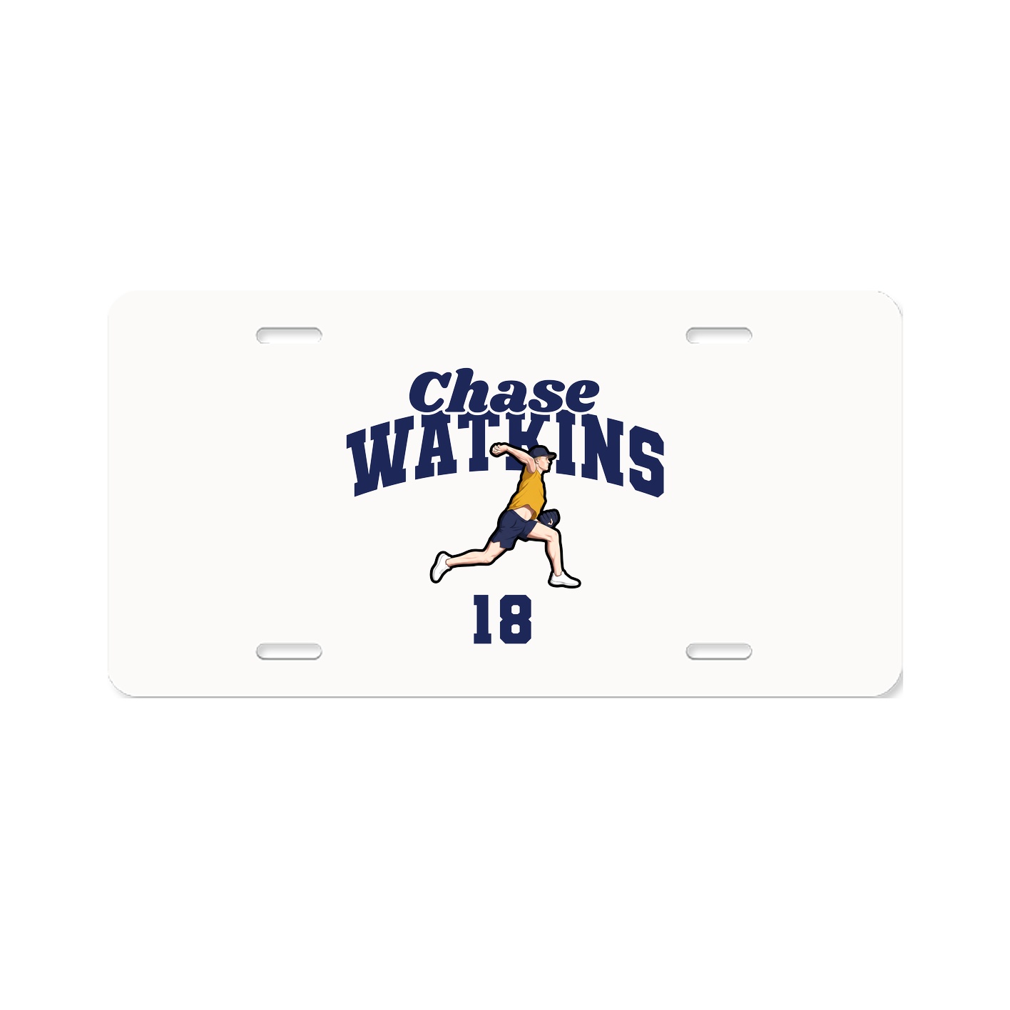 License Plate — Signature Arch in Classic