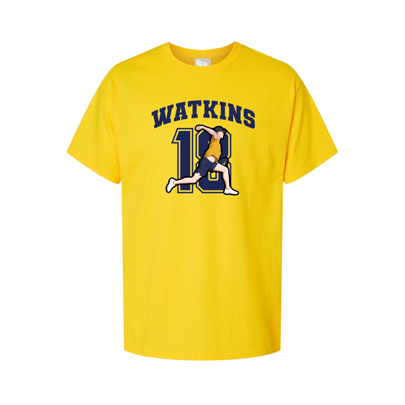Tee — Number in Gold
