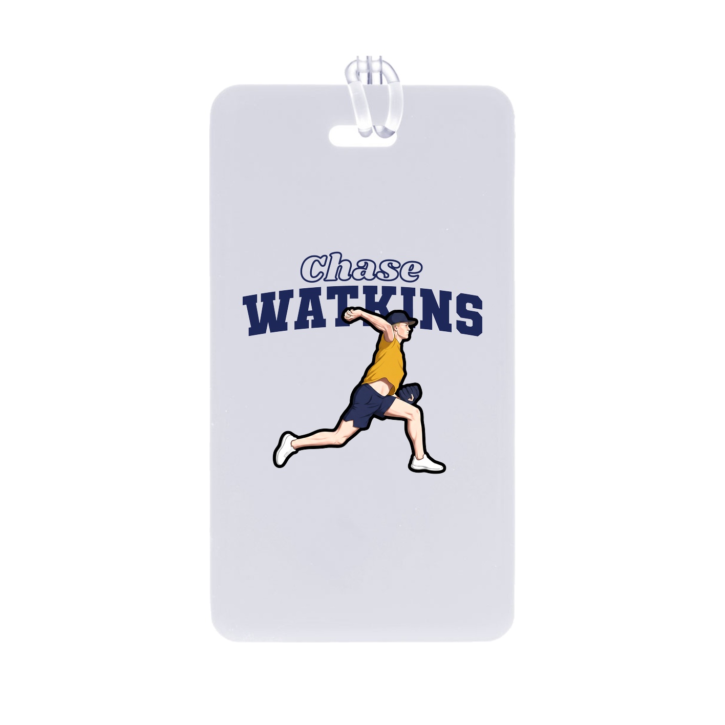 Bag Tag — Name Arch in Classic