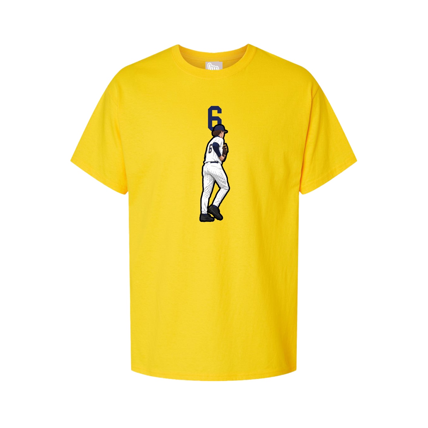 Tee — Number Top in Gold