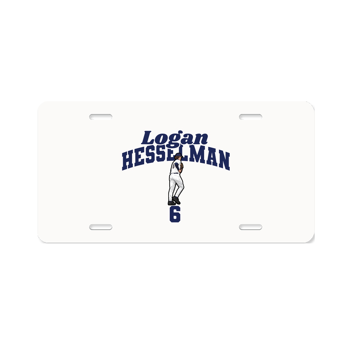 License Plate — Signature Arch in Classic
