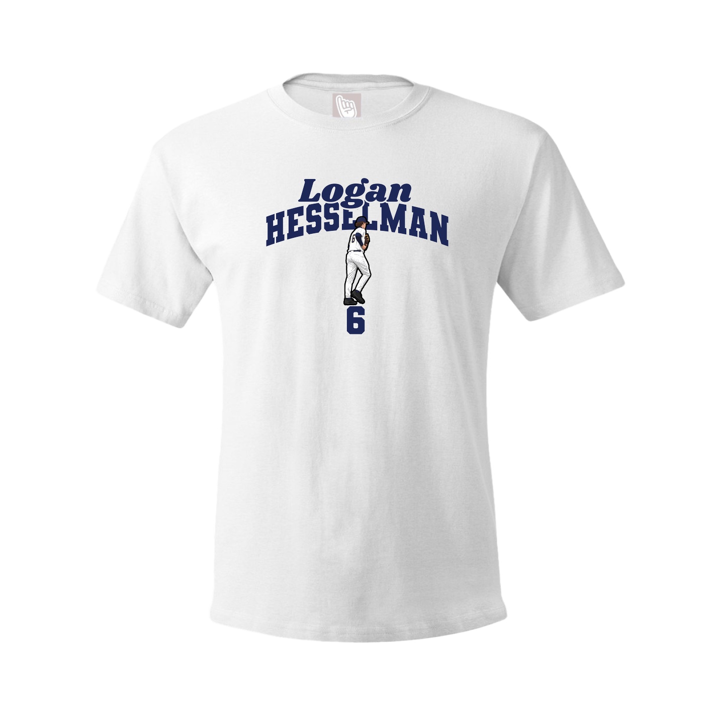 Youth Tee — Signature Arch in White