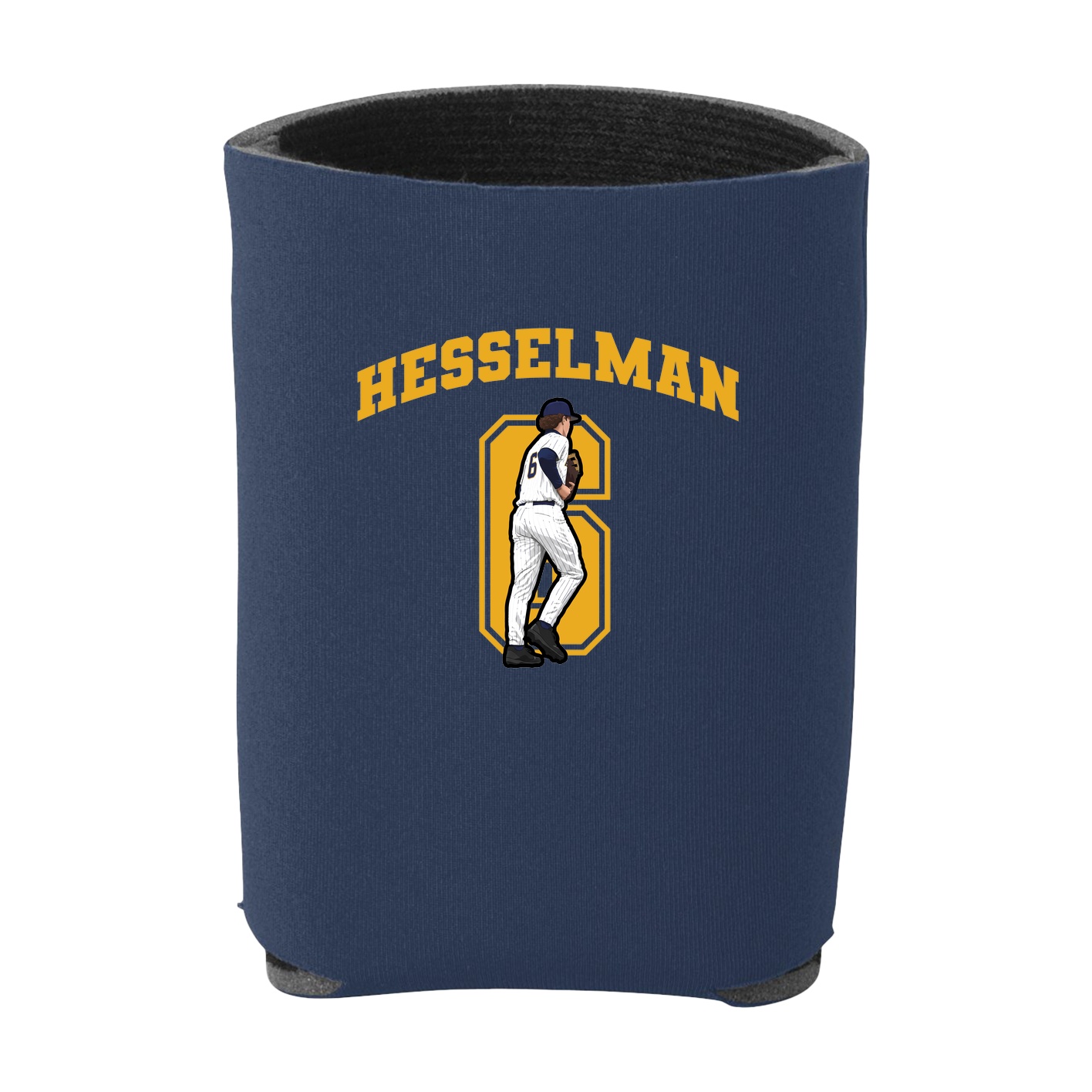 Can Holder — Number in Navy