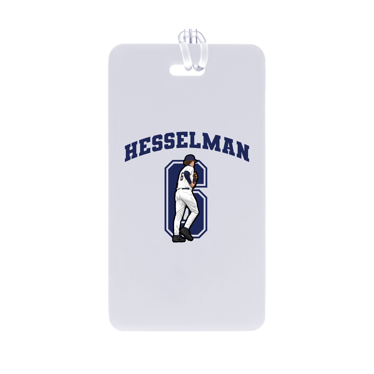 Bag Tag — Number in Classic