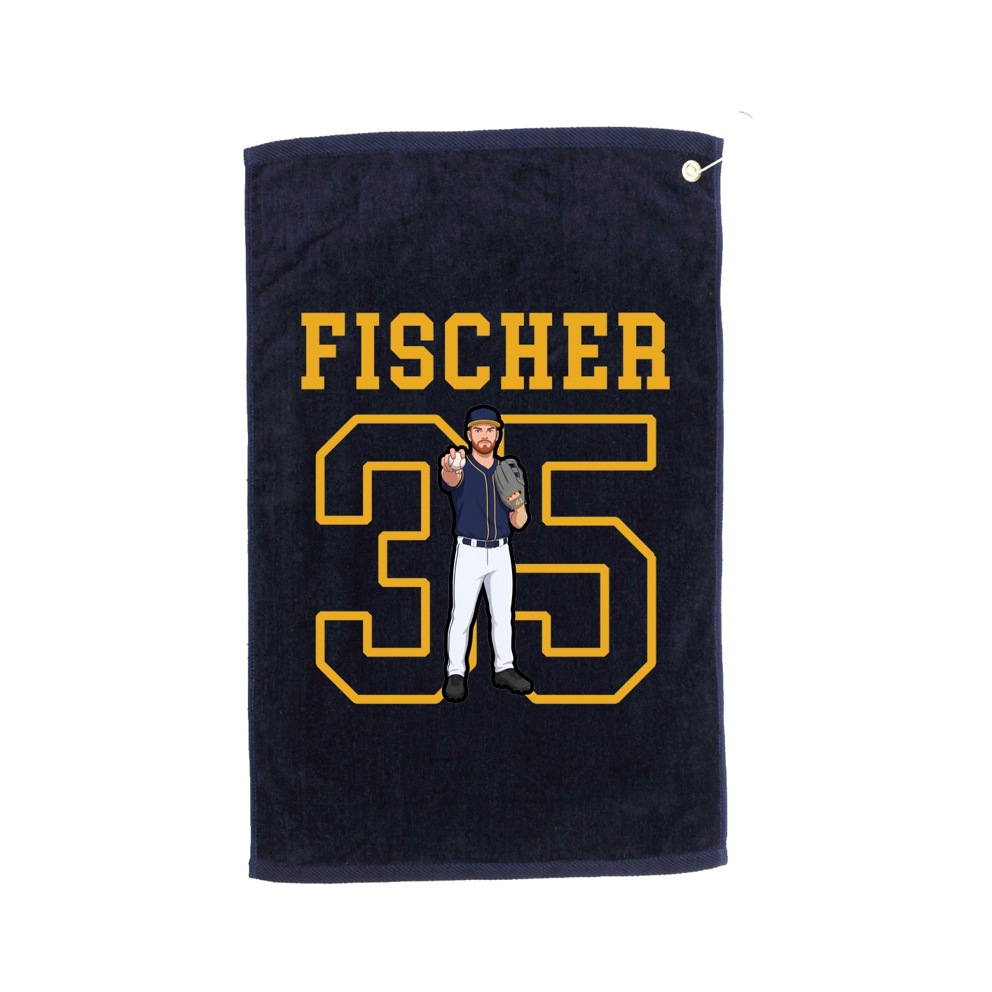 Golf Towel — Shirsey in Navy