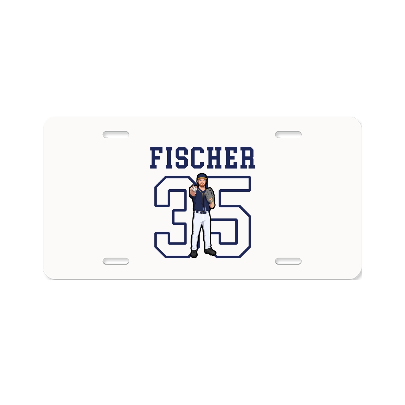 License Plate — Shirsey in Classic