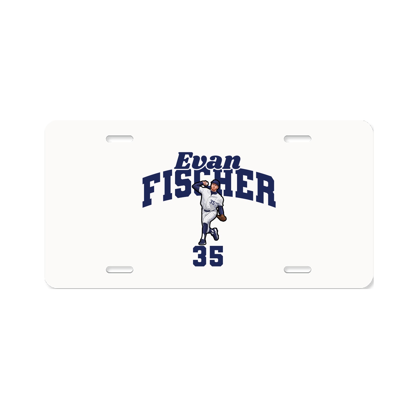 License Plate — Signature Arch in Classic