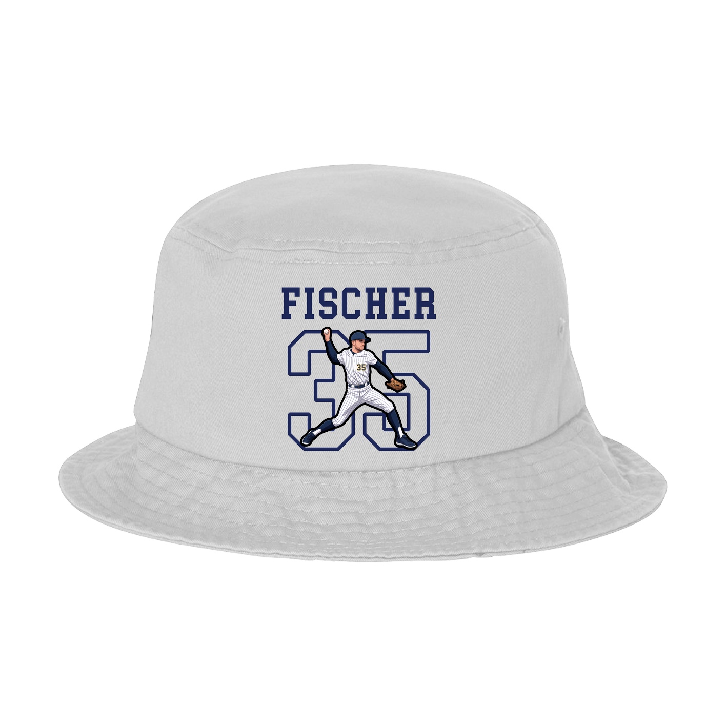Bucket Cap — Shirsey in White