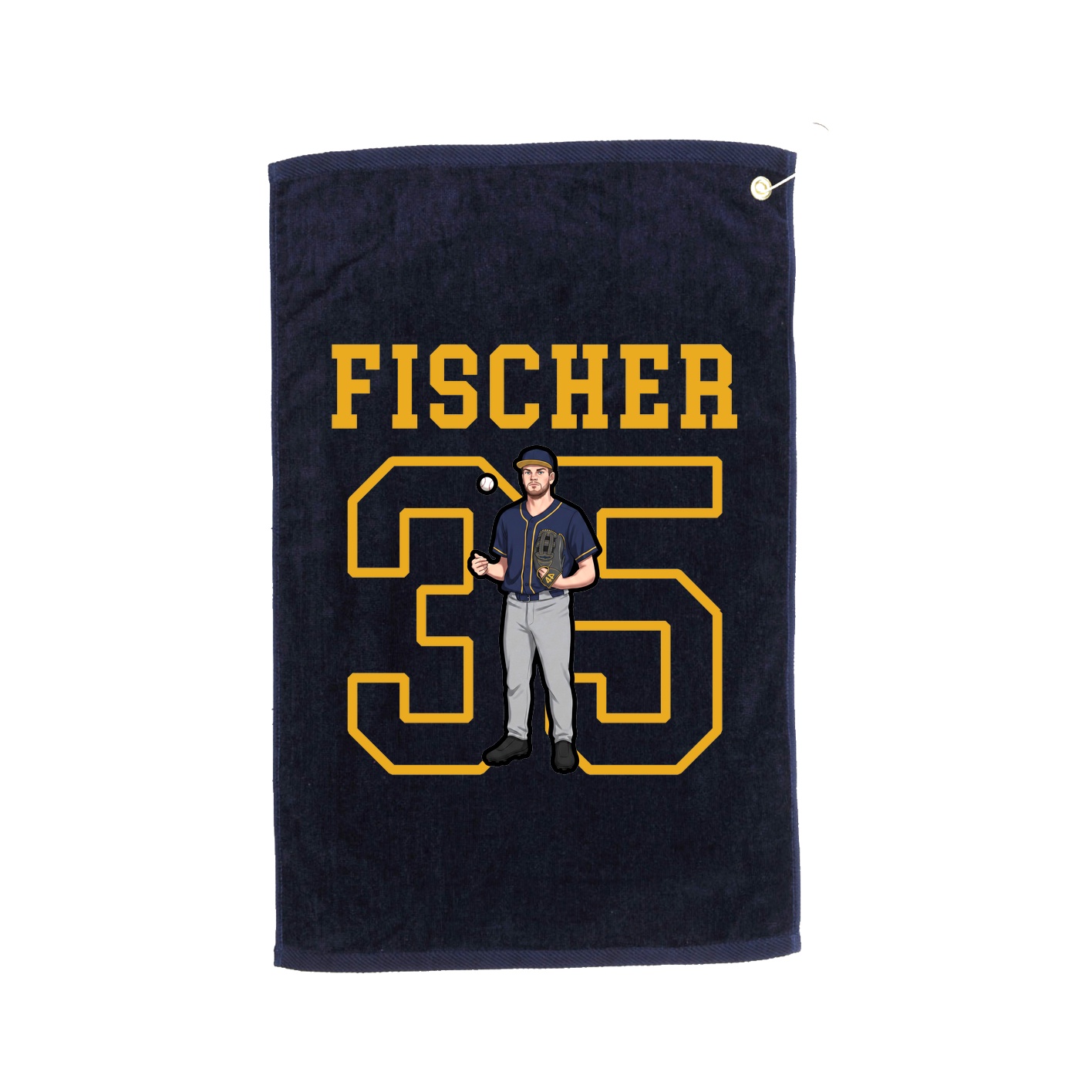 Golf Towel — Shirsey in Navy