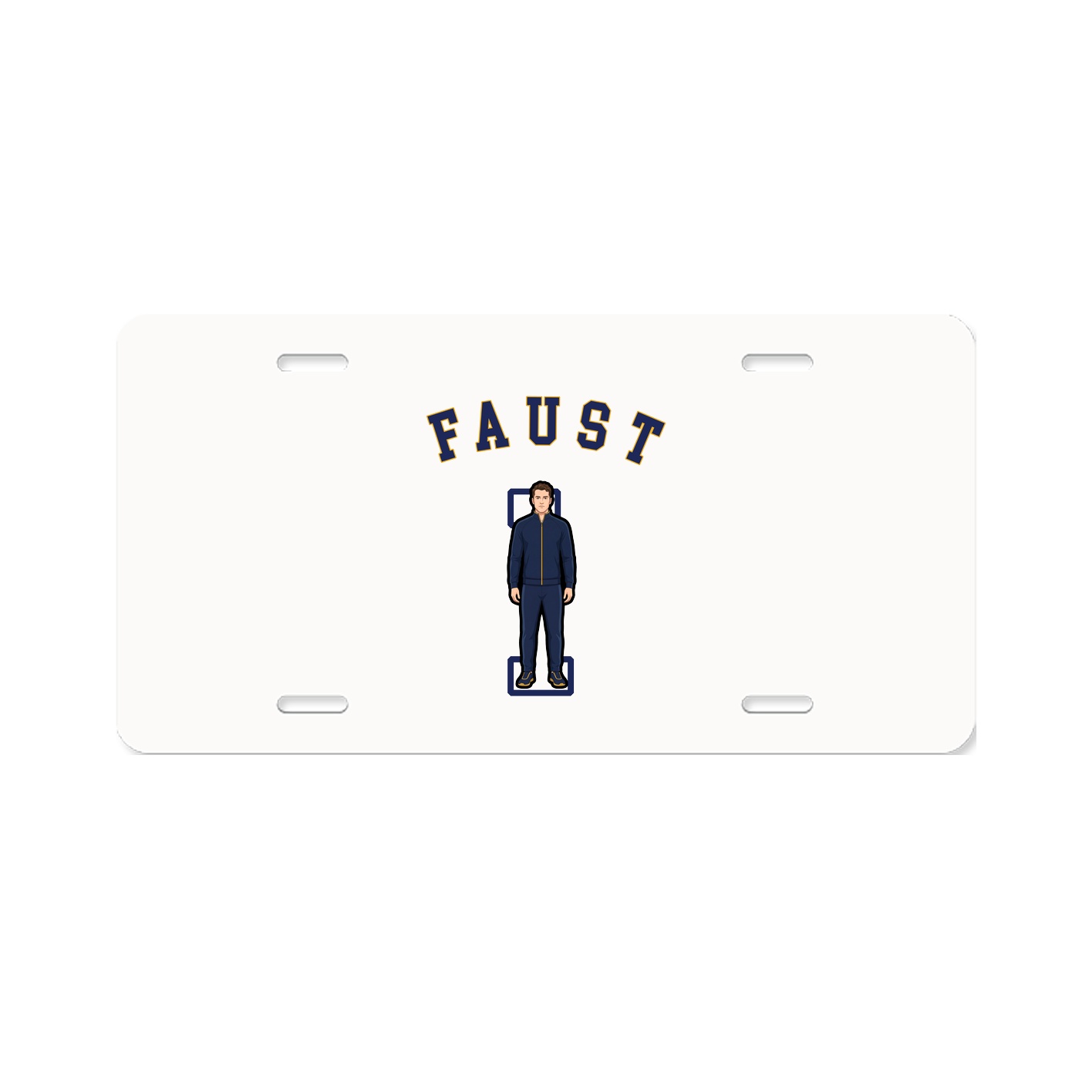 License Plate — Shirsey Arch in Classic