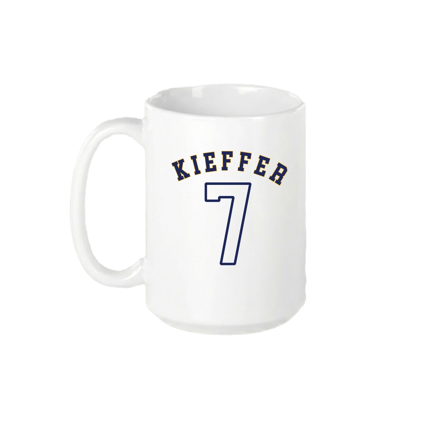 15oz Coffee Mug — Shirsey Arch in White