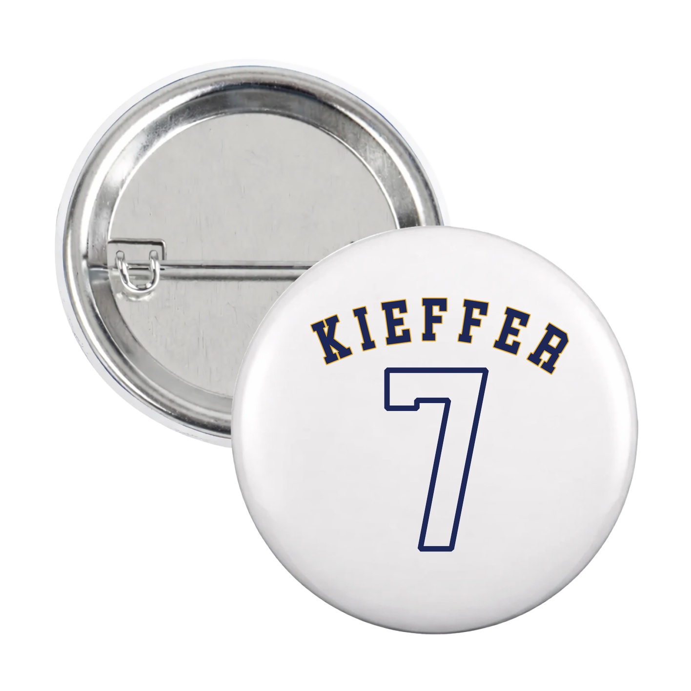 Game Day Button — Shirsey Arch in White