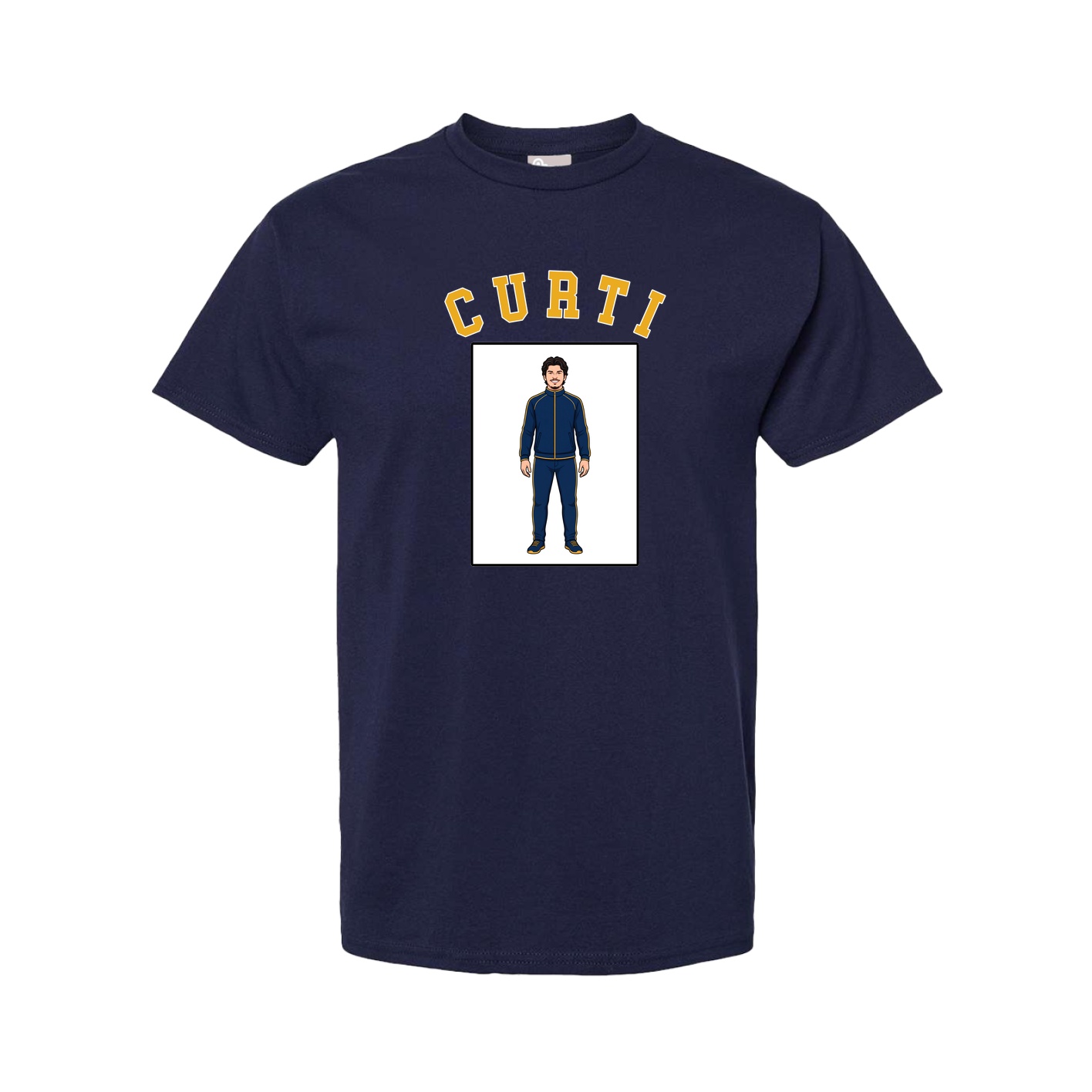 Youth Tee — Shirsey Arch in Navy