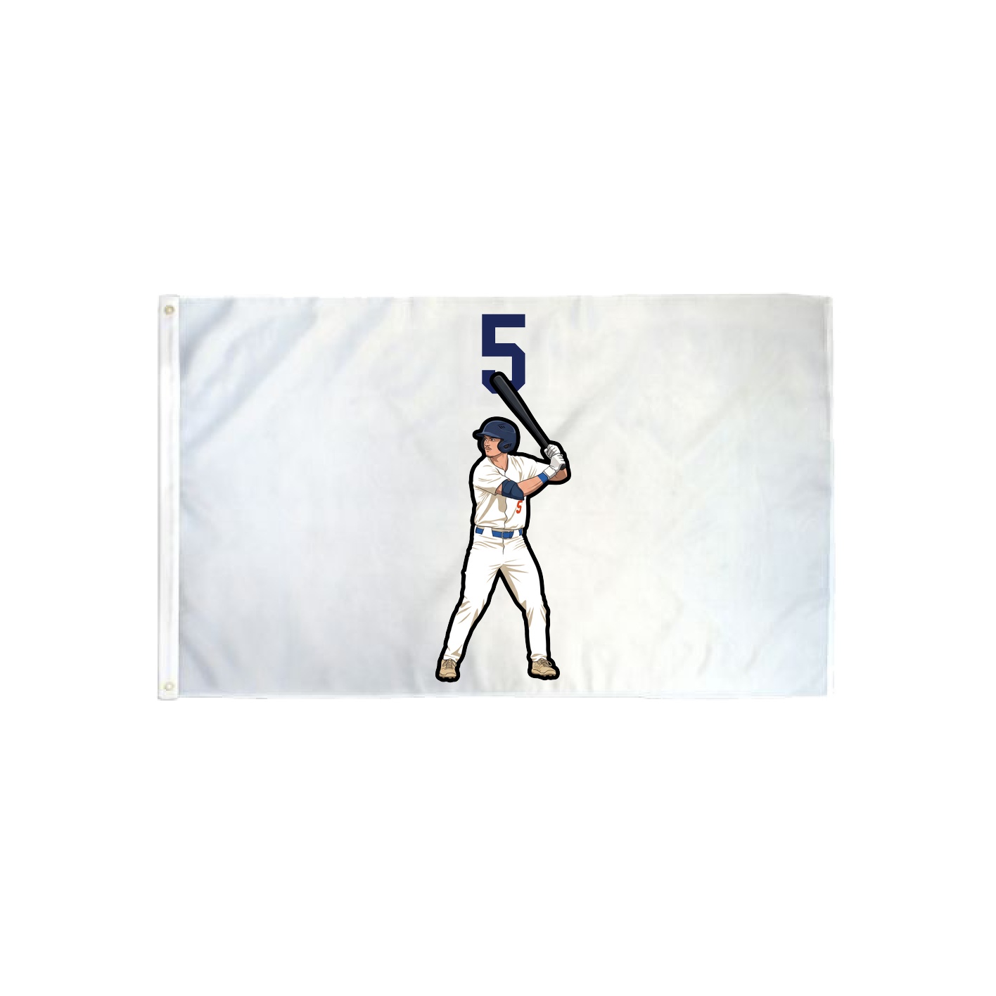 3x5 Flag — Number Top in Classic