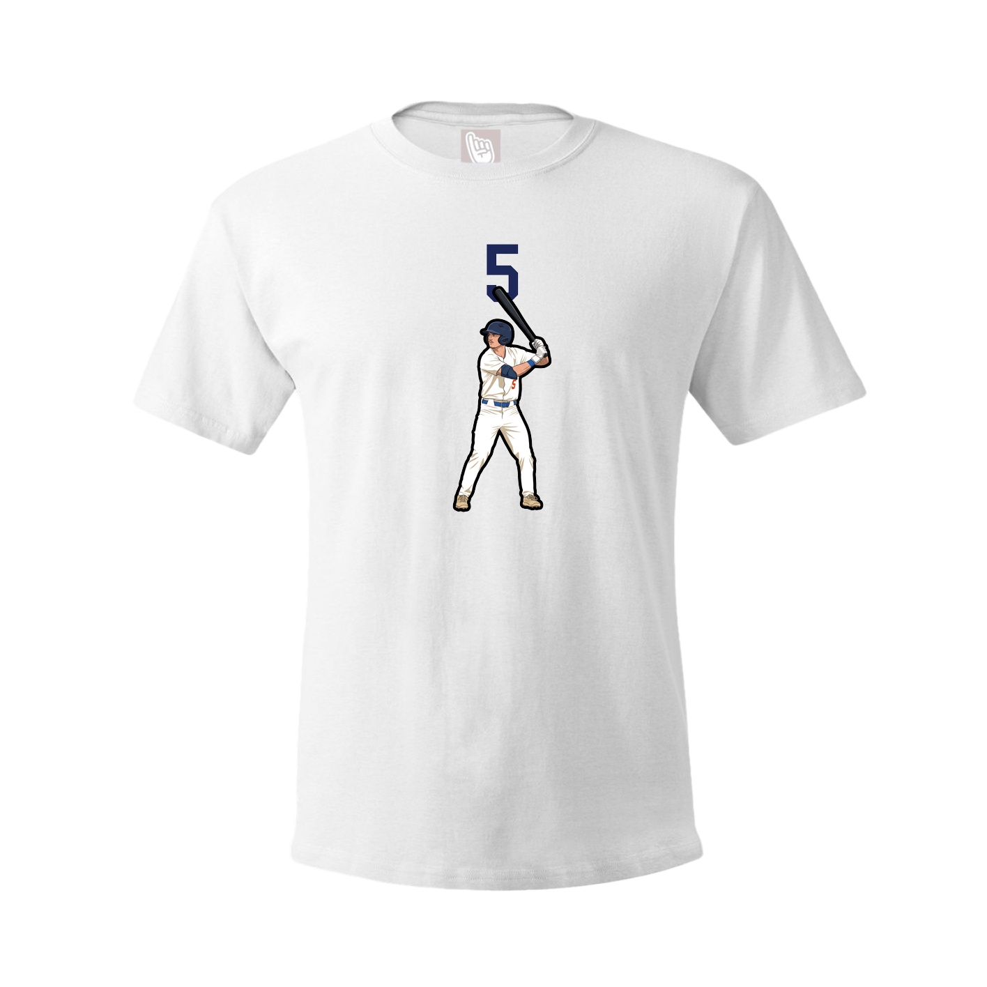 Tee — Number Top in White