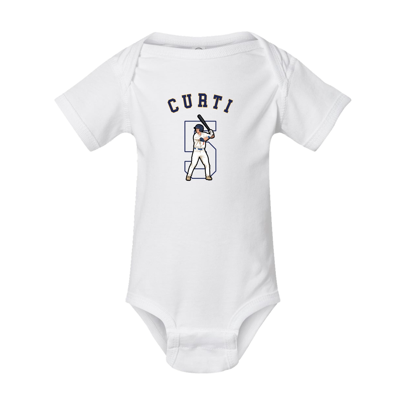 Baby Onesie — Shirsey Arch in White