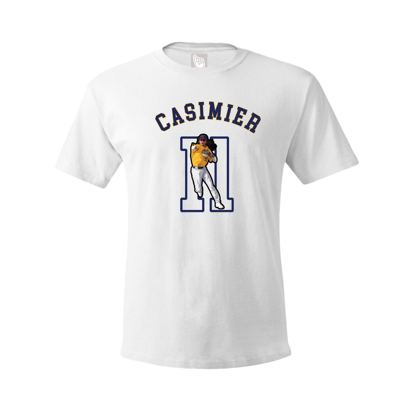 Youth Tee — Shirsey Arch in White