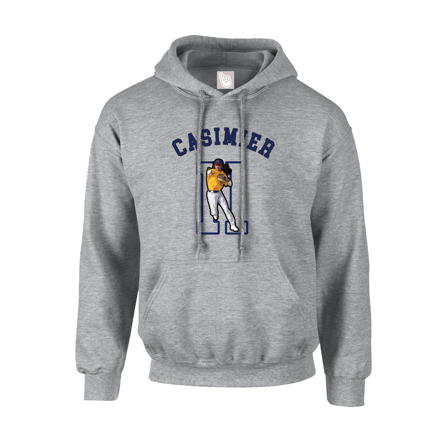 Hoodie — Shirsey Arch in Grey