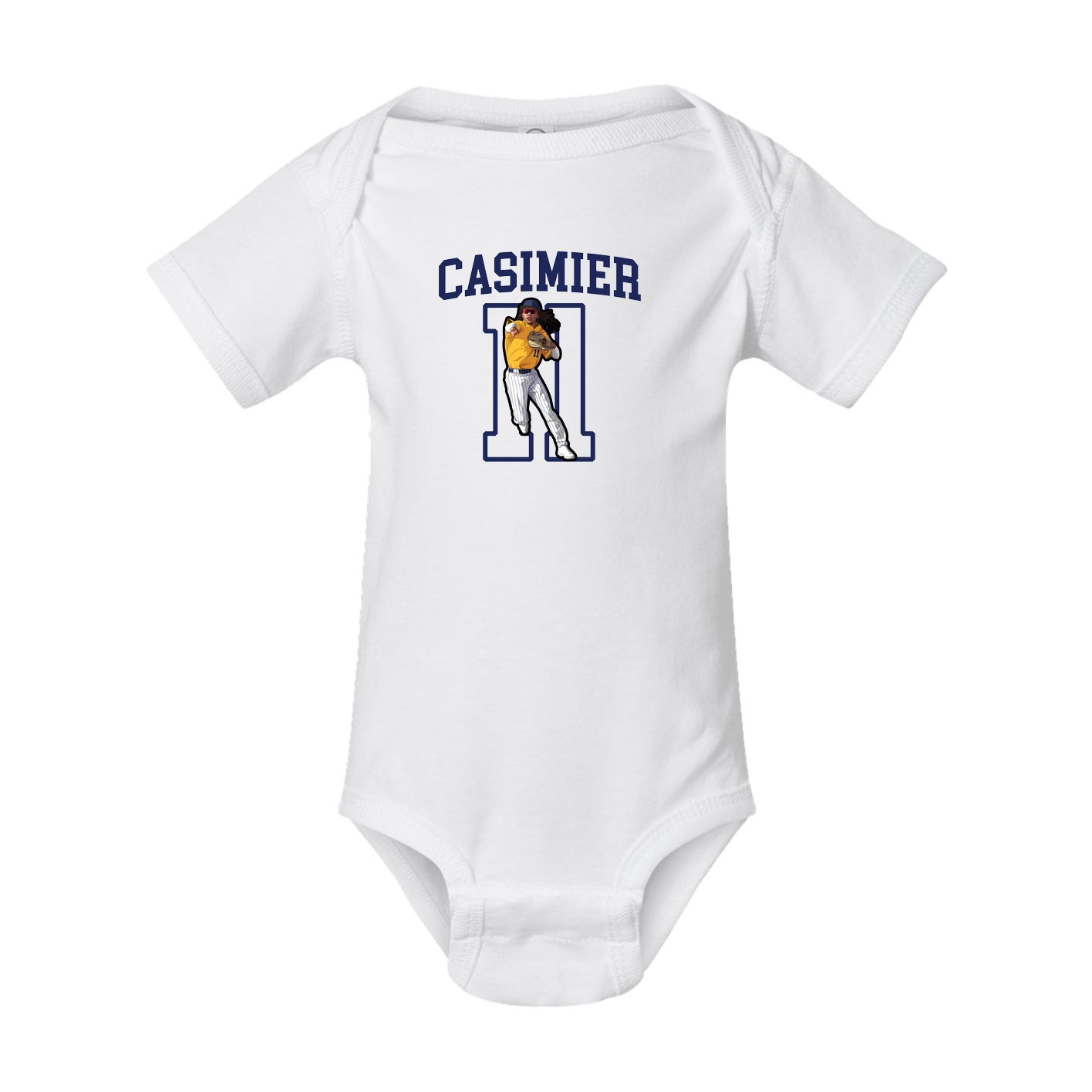 Baby Onesie — Shirsey in White