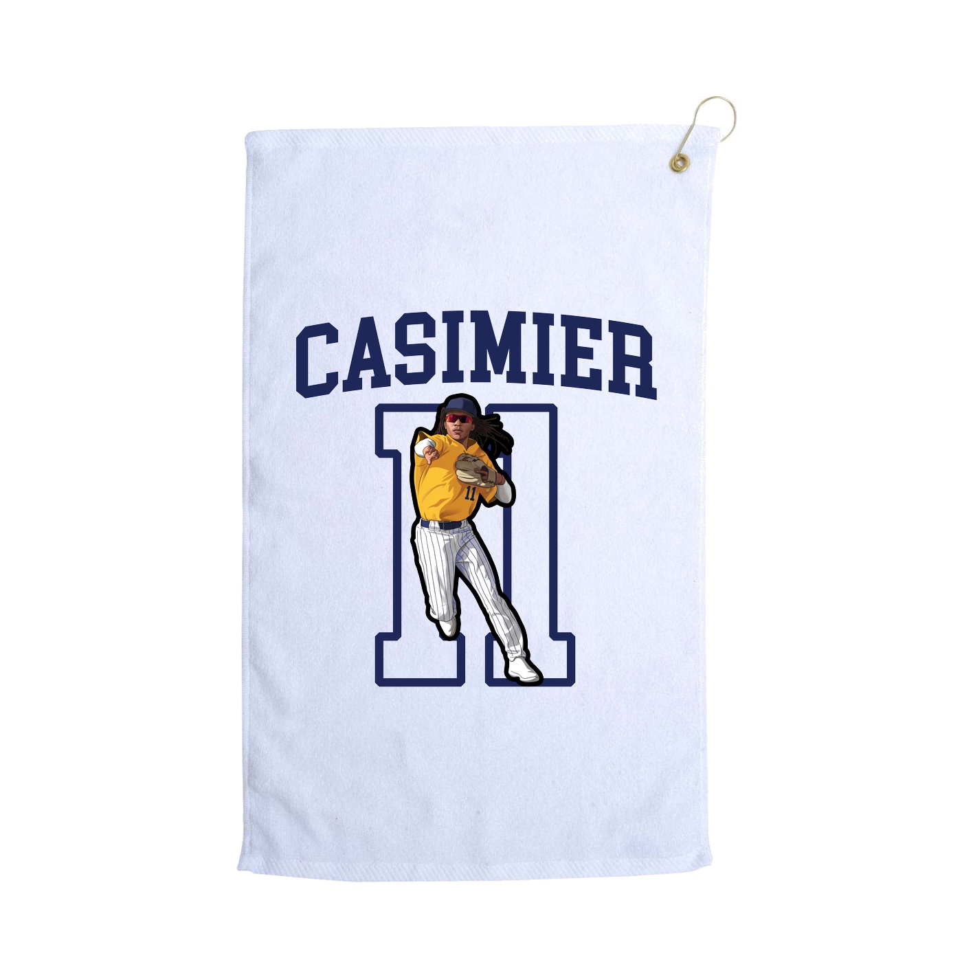 Golf Towel — Shirsey in White