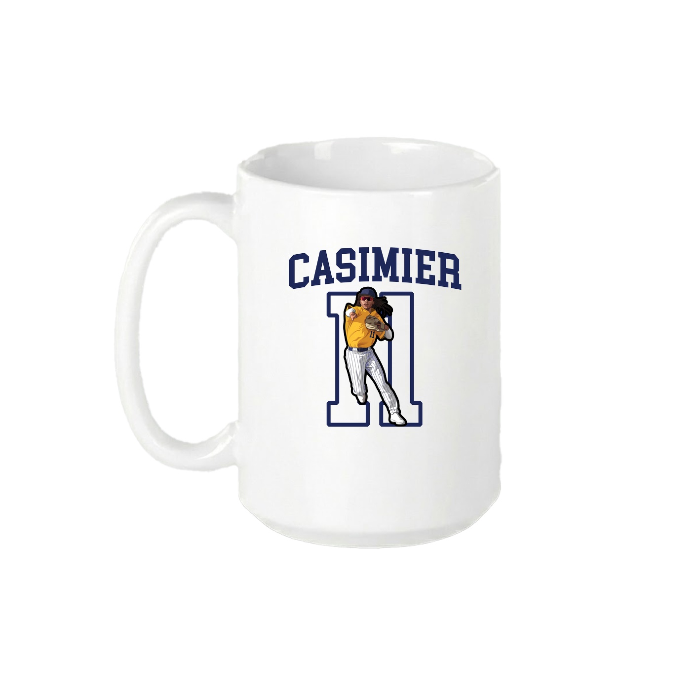 15oz Coffee Mug — Shirsey in White