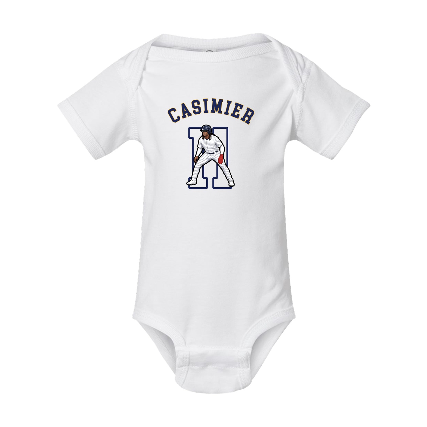 Baby Onesie — Shirsey Arch in White