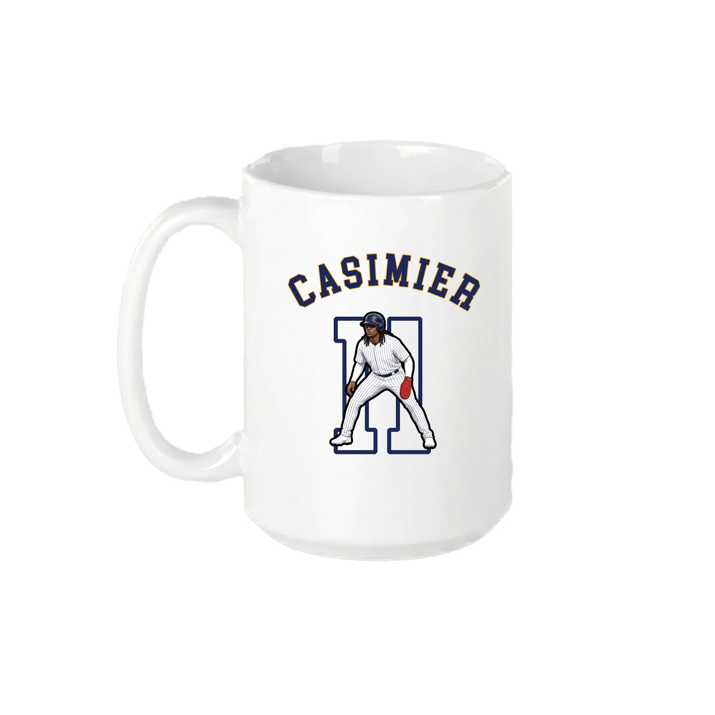 15oz Coffee Mug — Shirsey Arch in White
