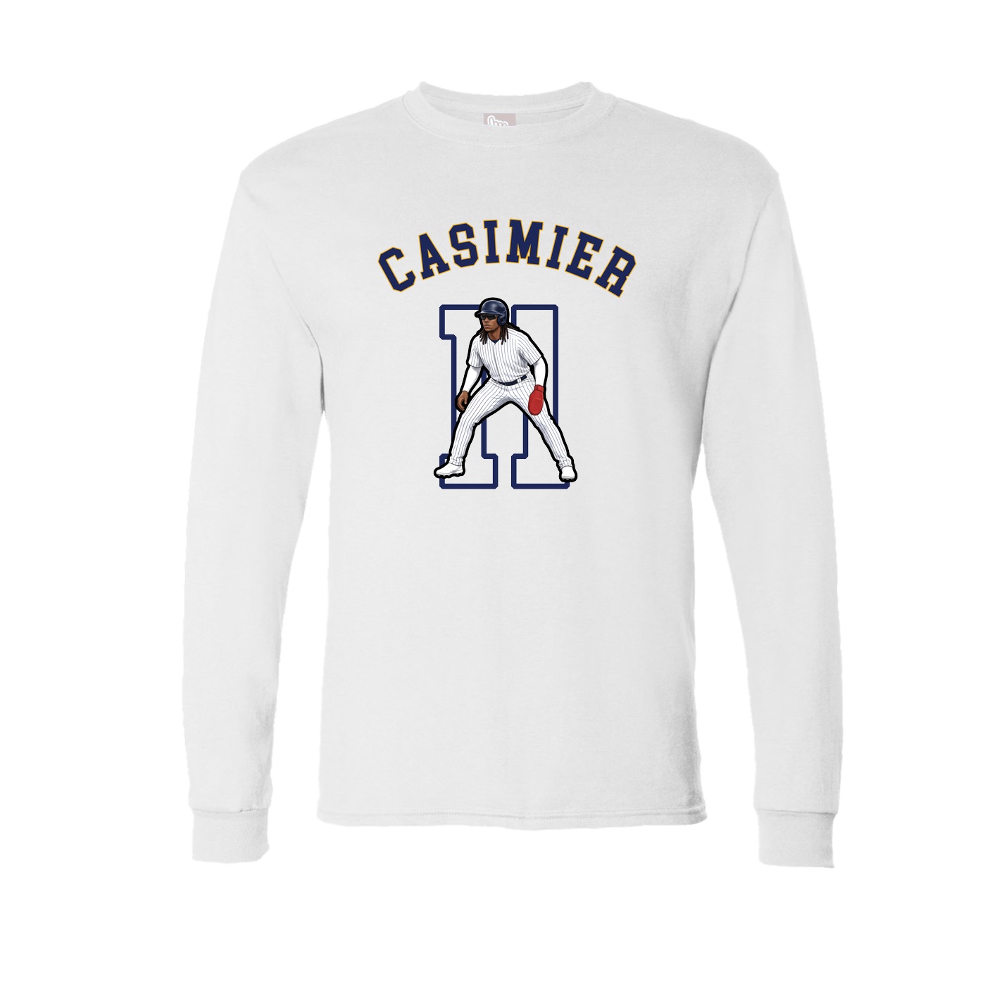Long Sleeve Tee — Shirsey Arch in White