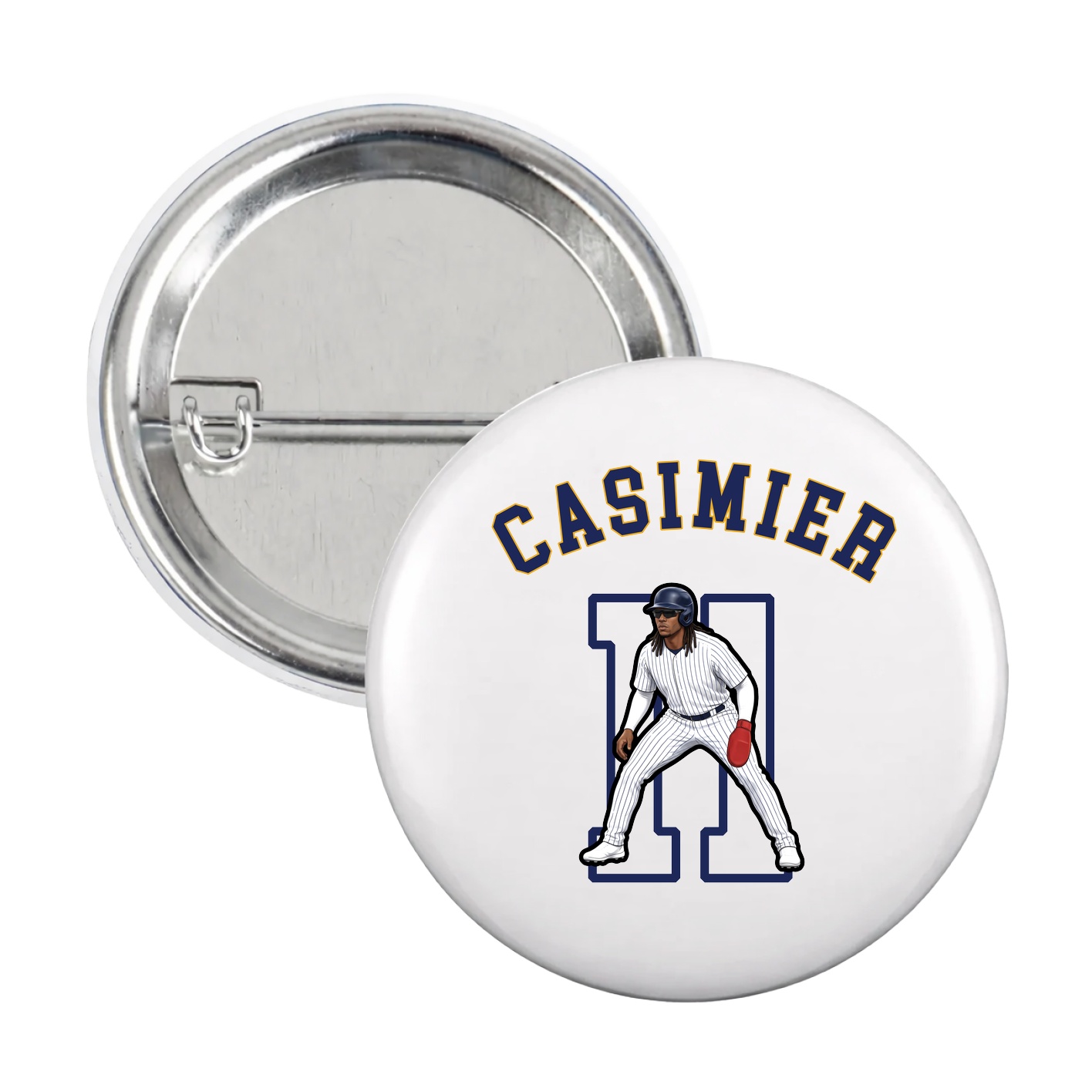 Game Day Button — Shirsey Arch in White