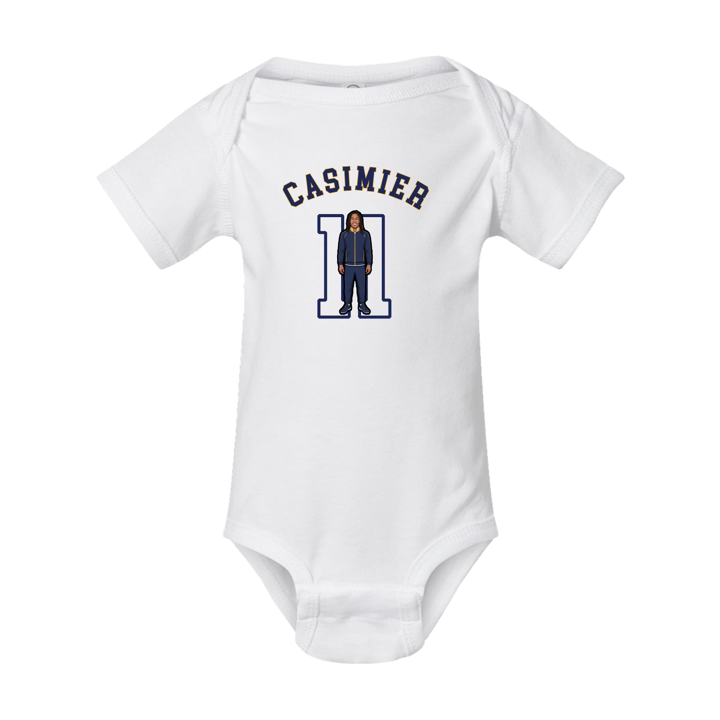 Baby Onesie — Shirsey Arch in White