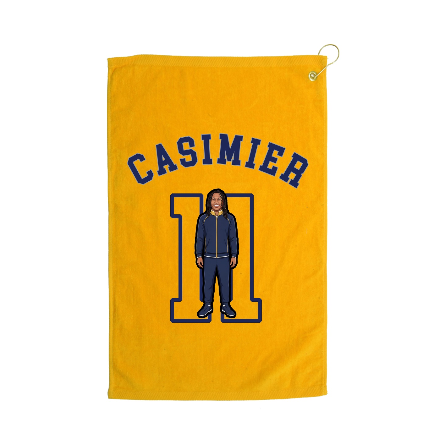 Golf Towel — Shirsey Arch in Gold