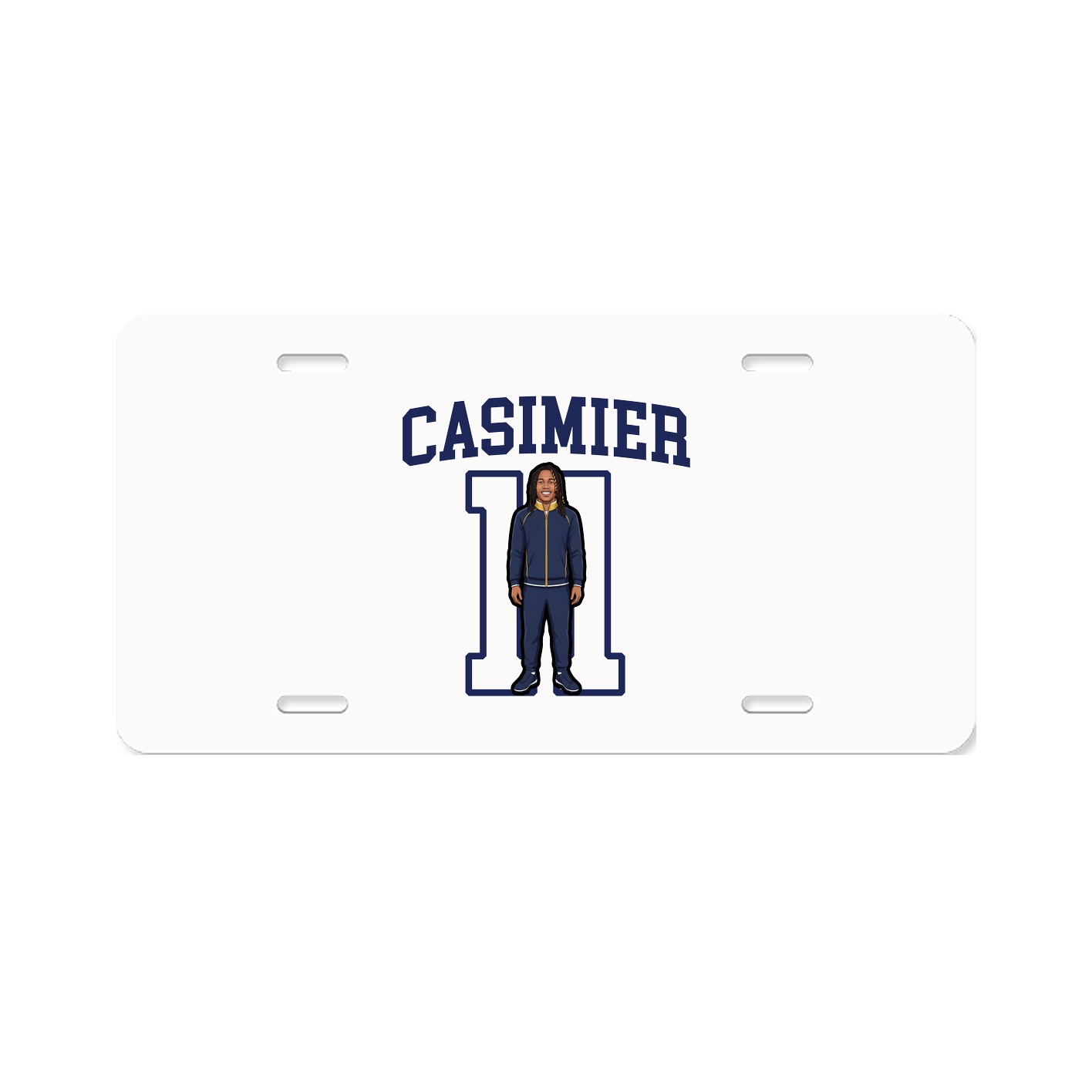 License Plate — Shirsey in Classic