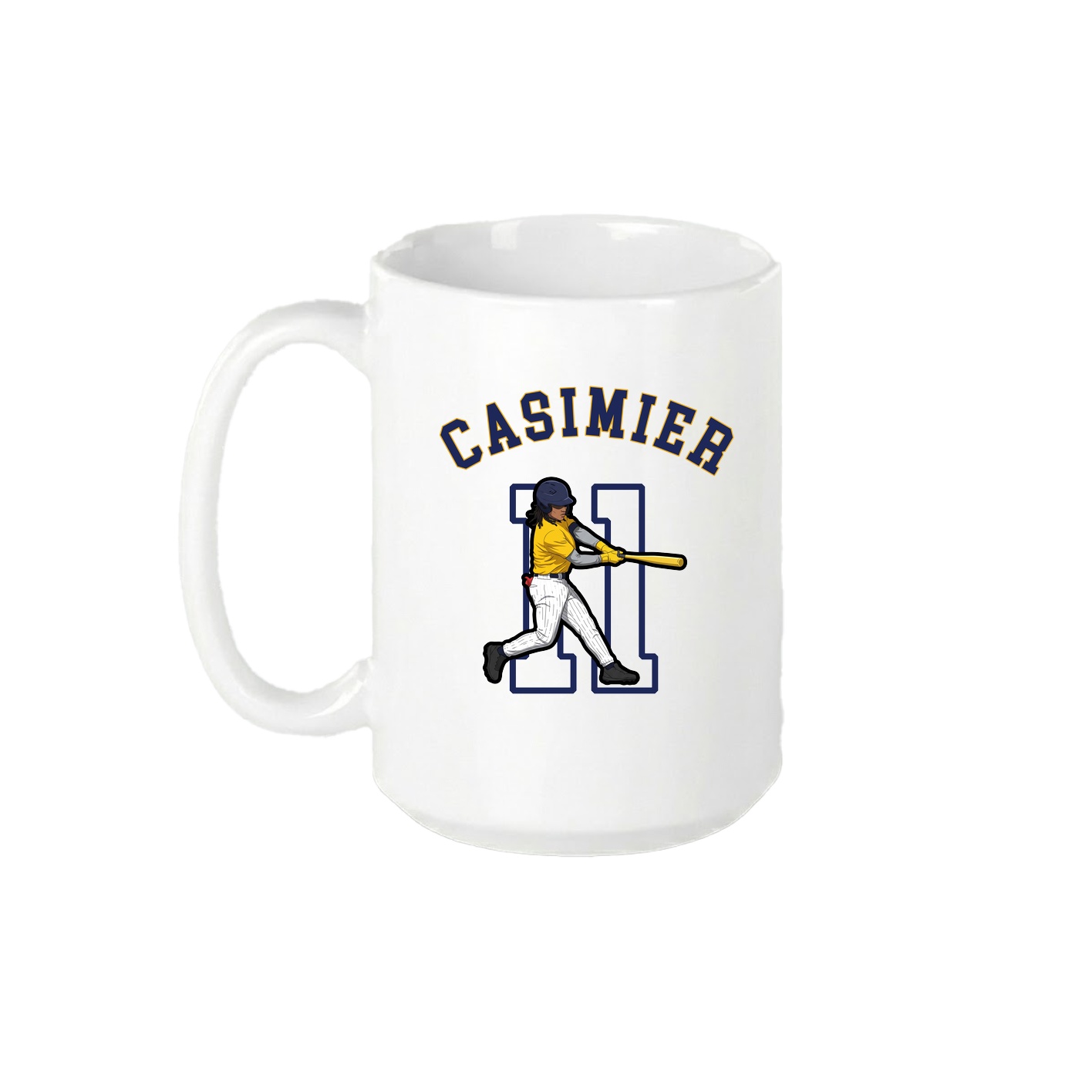 15oz Coffee Mug — Shirsey Arch in White