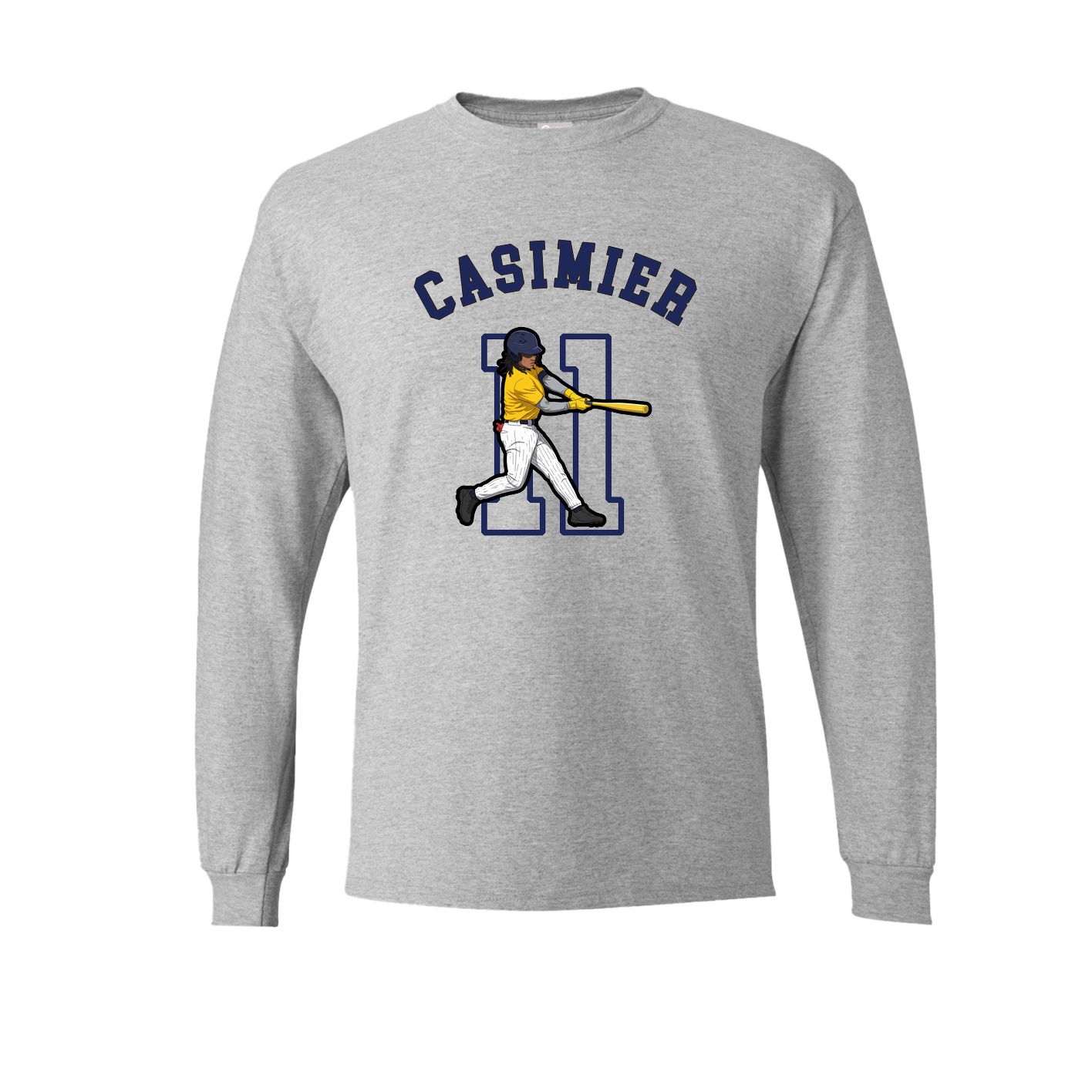 Long Sleeve Tee — Shirsey Arch in Grey