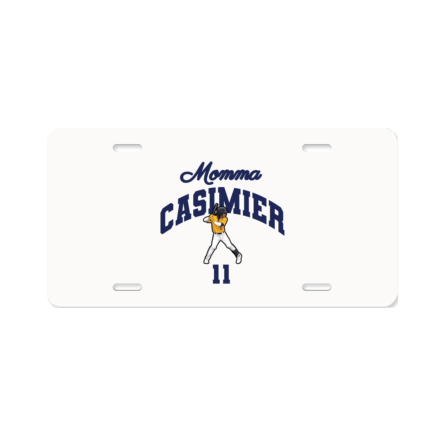 License Plate — Mothers Day Arch in Classic