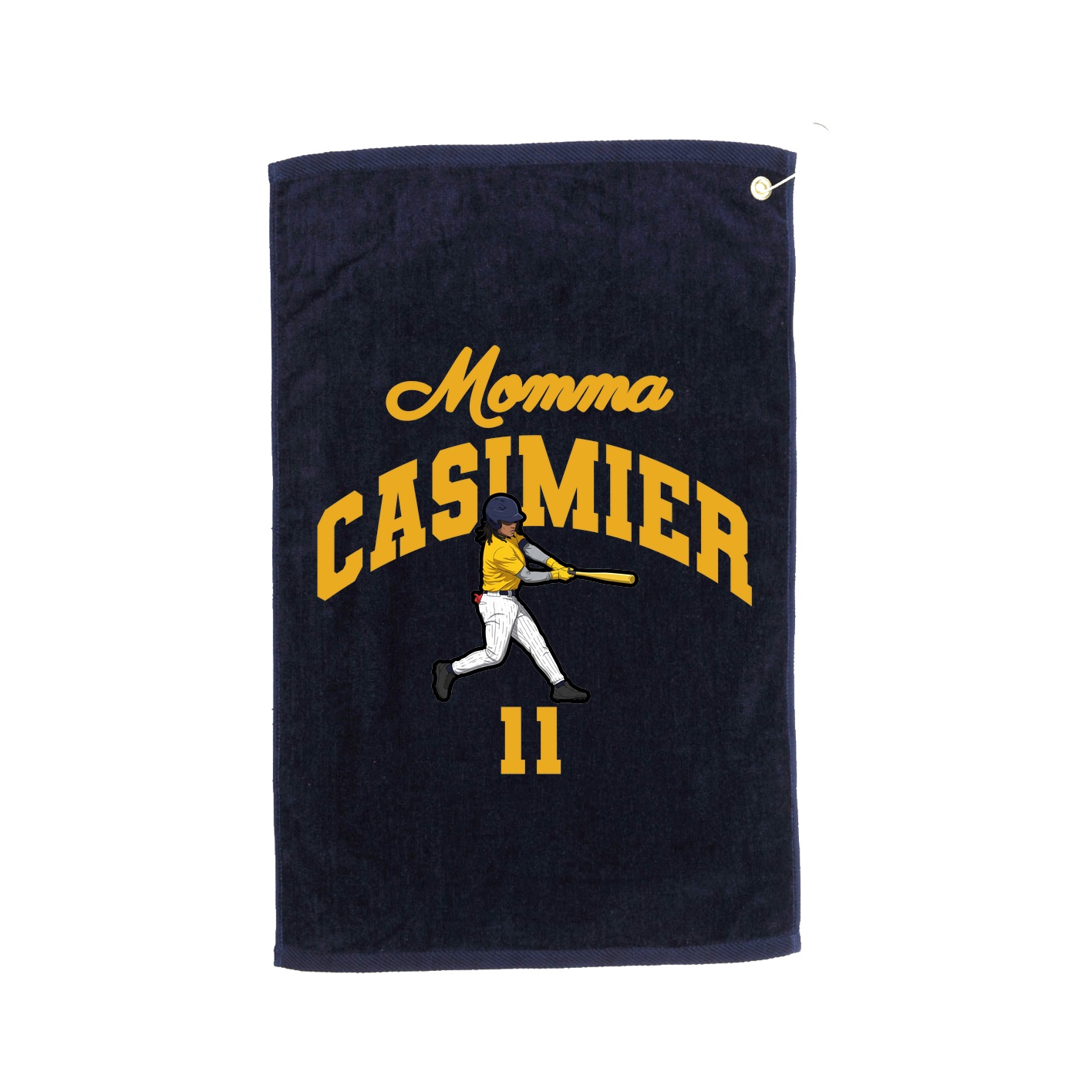 Golf Towel — Mothers Day Arch in Navy