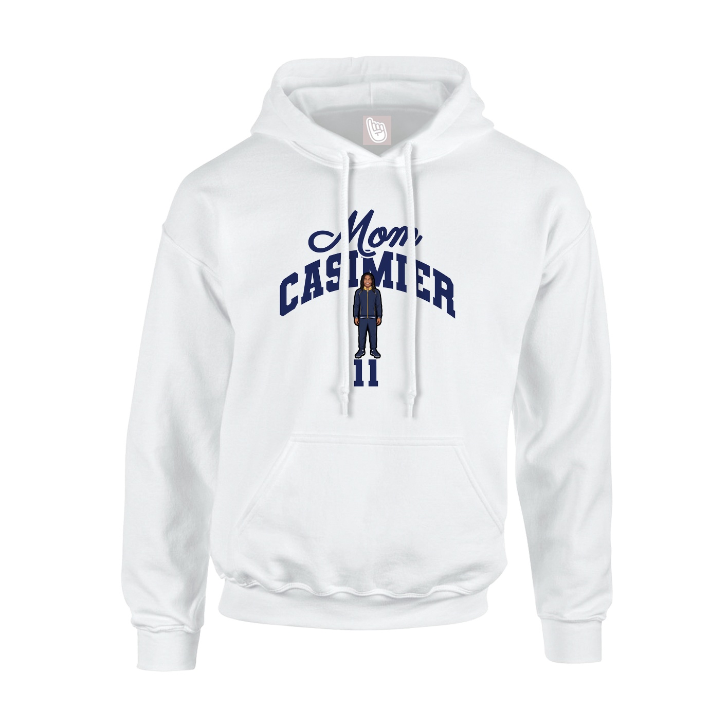 Hoodie — Mothers Day Arch in White