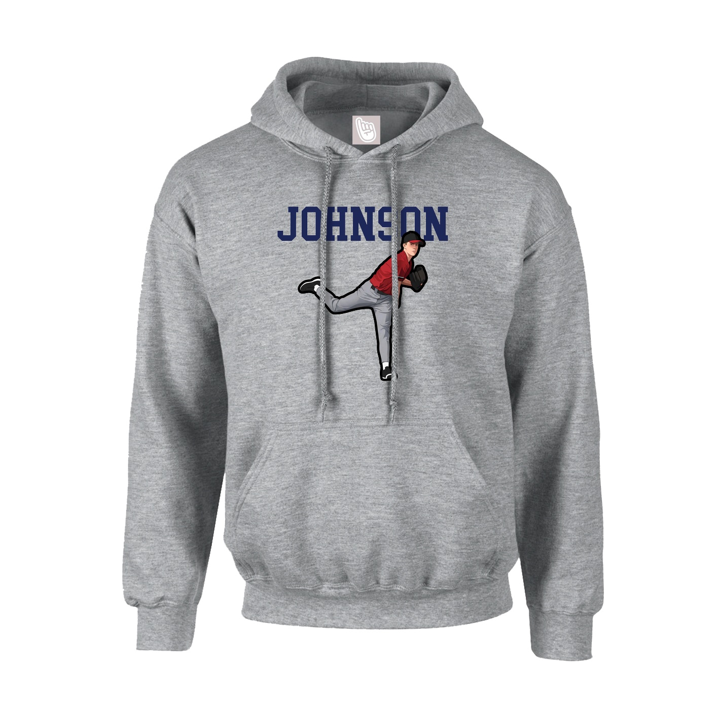 Hoodie — Shirsey in Grey