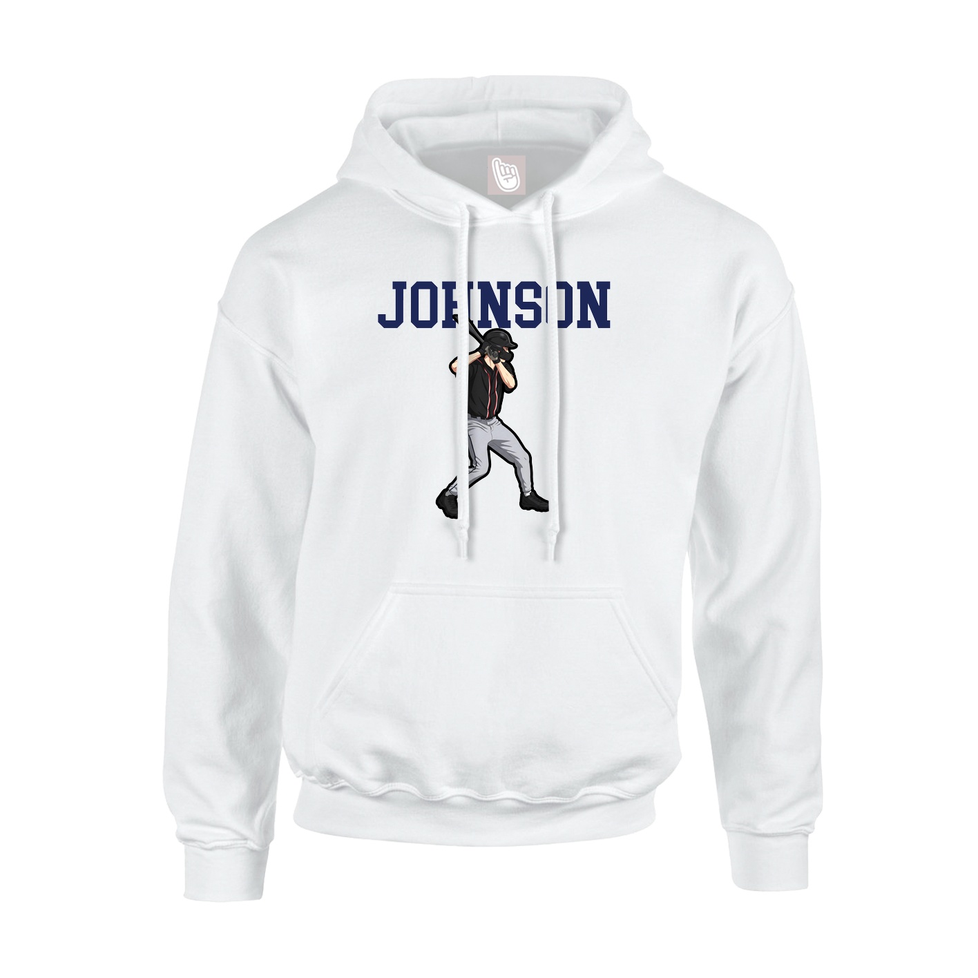 Hoodie — Shirsey in White