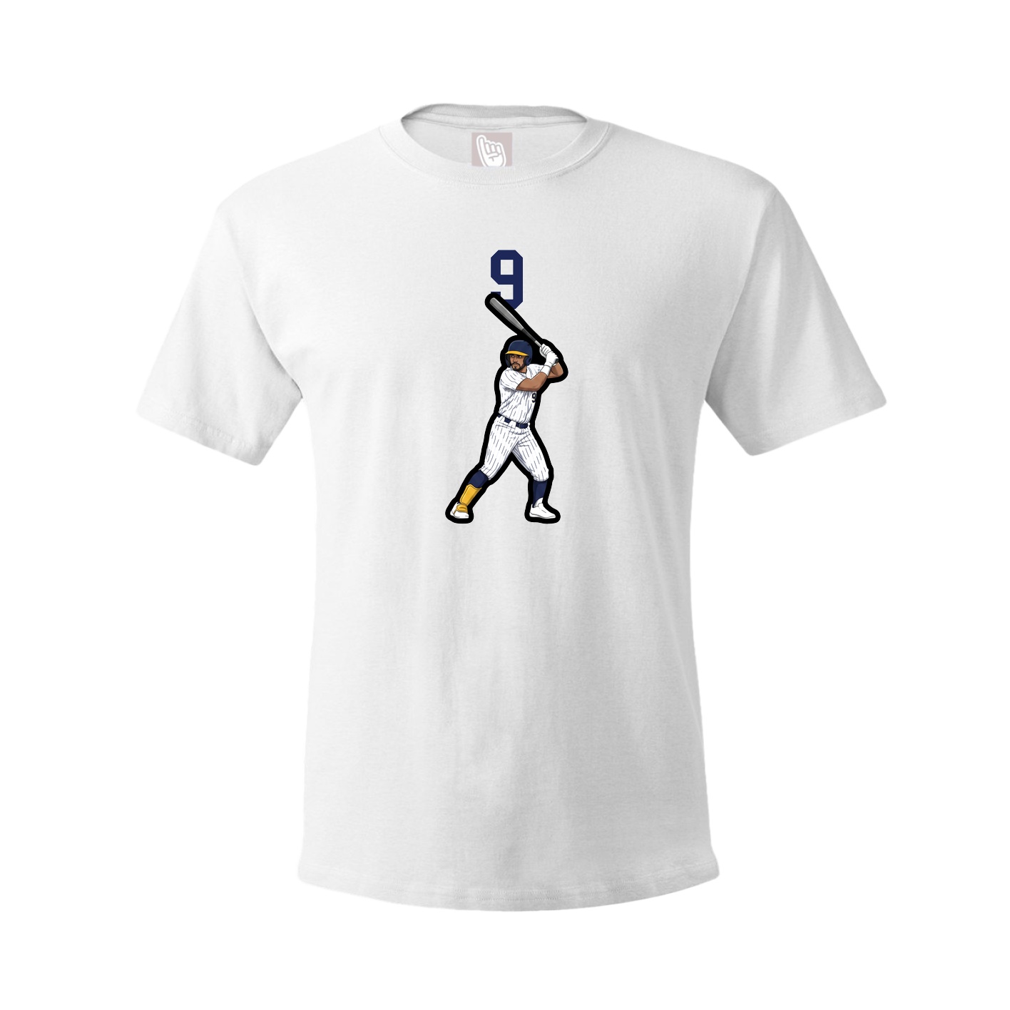 Tee — Number Top in White