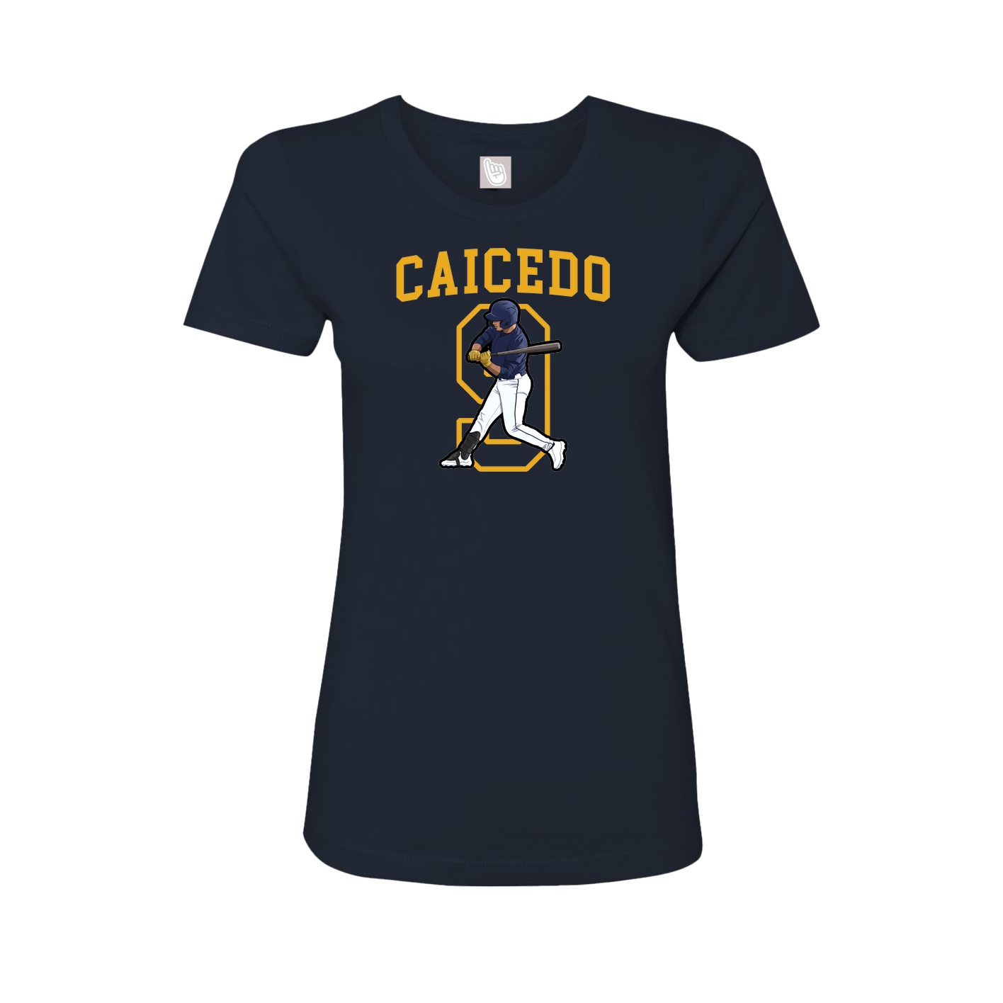 Fitted Women's Tee — Shirsey in Navy