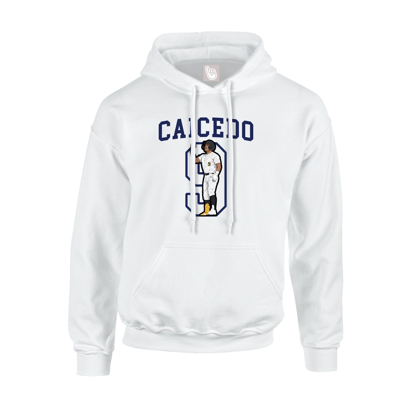 Hoodie — Shirsey in White